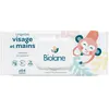 Biolane Bain & Toilette Lingette Visage et Mains 64 unités