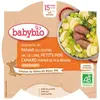 Babybio Pastinaak Erwten Eend 15 Maanden en Ouder Biologisch 260 g