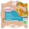 Assiette Légumes Saumon Riz - Babybio - Bio - 260g - Dès 15 mois