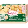 Babybio Sablés Comté du Massif Jurassien Origan - 72g
