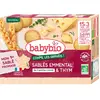 Babybio Sablés Emmental de Franche-Comté Thym - 72g