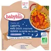 Babybio Repas Soir Assiette Carotte Maïs Quinoa +12m Bio 230g