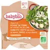 Babybio Repas Midi Assiette Pomme de Terre Haricots Verts Dinde +12m B...