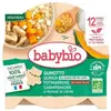 Babybio Quinotto Végétal Quinoa Potimarrons Verts Champignons Fromage Bio 230g