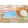 Babybio Gebrouwen Ooi Mango 6 Maanden en + Biologisch 2 x 130 g Potjes