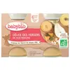 Babybio Fruits Pot Délice des Vergers +6m Bio 2 x 130g
