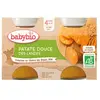 Petit Pot Bébé Patate douce - Bio - BABYBIO - 2x130g - Dès 4 mois