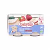 Babybio Brassé au lait de Vache français - Pomme Fraise de nos Fermes ...