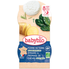 Babybio Repas Soir Bol Pomme de Terre Epinard Chèvre +8m Bio 2 x 200g