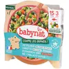 Babybio Babynat Petits pois Carotte Epinard Potimarron vert Riz Cabill...