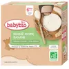 Babybio Desserts Végétaux Gourde Brassé Avoine Banane +6m Bio 4 x 85g