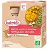 Babybio - Gourde Kiwi Mangue Coco - Bio - 4x90g - Dès 6 mois