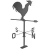 Girouette Coq 45x74cm Anthracite