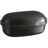 Emile Henry EH799501 Pain artisan, Céramique, Noir Fusain, 5 liters