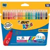 BIC POCH 18 FEUT KID COULEUR ASS