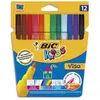 BIC Flamastry Visa Pudelko 12 sztuk
