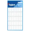 Agipa - Etiquette Adhesif 32x38 Blanc - Blister De 42