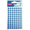 APLI-AGIPA 44892 Pastille Adhésive 8 Mm Pochette Lot de 462, Bleu