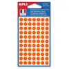 AGIPA Sachet de 462 étiquettes Gommettes de signalisation Rondes 8 mm Orange