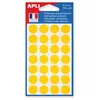 AGIPA 168 PASTILLES ADH DIAM 15MM JAUNE