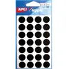 Agipa - Disques Adhesif 15 Mm Noir - Sac De 168