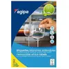 agipa Etiquettes multi-usage, 22 x 16 mm, enlevable, blanc