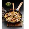 Staub Staub - Poêle en fonte noir mat avec manche en bois Ø24 cm - Noir