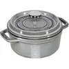 Staub Cocotte ronde à picots Gris Graphite 12 cm - 0. 