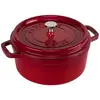 STAUB Cocotte ronde vitamine cerise 24 cm