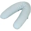 Coussin de maternité - TINEO - Jersey de coton - Vert deau / Étoiles