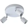 Plafonnier - Basic - 3 spots - Blanc - GU10 - Intérieur