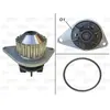 Pompe à eau - VALEO - 506704 - PAE PSA C2, C3, Berlingo, 106, 206, 306