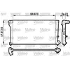 Valeo 731744 Radiateur, refroidissement du moteur