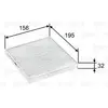Valeo 715637 Particle Cabin Air Filter