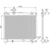 Radiateur 701216 Valeo