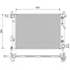 VALEO Radiateur moteur pour HYUNDAI: i20 (Ref: 701254)