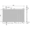 VALEO Radiateur moteur pour HONDA: S2000 (Ref: 701205)