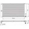 VALEO Radiateur moteur pour VOLVO: V50, C70, S40, C30 (Ref: 701548)
