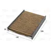 VALEO Filtre à air d'habitacle (filtre à pollen) Anti-allergène 35x190...