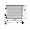 VALEO Radiateur moteur pour RENAULT: Kadjar, Espace (Ref: 701641)