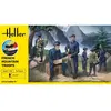 1:35 Heller 57223 French Mountain Troops - Figuren - Starter Kit Plast...