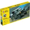 1:35 Heller 57105 US 1/4 Ton Truck & Trailer - Starter Kit Plastic Mod...