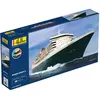 1:600 Heller 56626 Queen Mary 2 - Ship - Starter Kit Plastic Modelbouwpakket