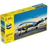 Heller Maquette Avion : Starter Kit : C-121a Constellation Mats-Heller