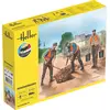 Heller Modelbouwpakket Diorama - 58754 Wegwerkers voor Diorama - 3 Fig...