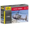 1:48 Heller 80486 SA 342 Gazelle Heli Plastic Modelbouwpakket