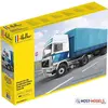Heller Maquette, 81703, volvo f12-20 globe trotter & twin-axle semi trailer,1/32
