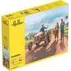 Heller Modelbouwpakket Diorama - 82752 Boeren voor Diorama - 3 Figuren...
