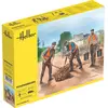 Heller Modelbouwpakket Diorama - 82754 Wegwerkers voor Diorama - 3 Fig...