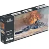 1:400 Heller 85078 Bismarck en Tirpitz Schepen - Twinset Plastic Modelbouwpakket